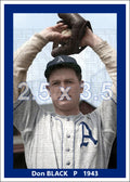 Don Black - 1943 Philadelphia Athletics - choose a size & style