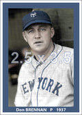 Don Brennan - 1937 New York Giants - choose a size & style