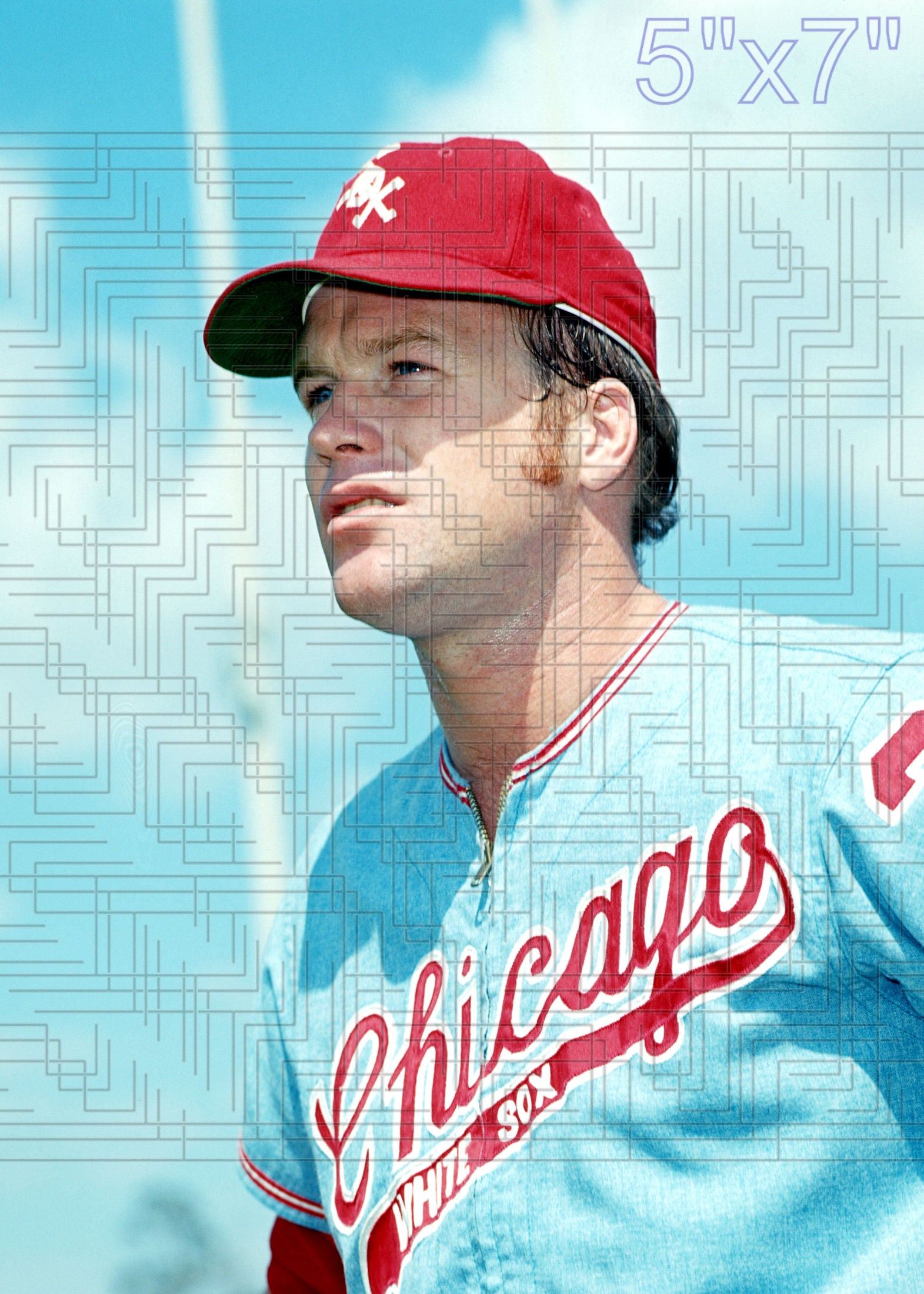 Don Eddy - 1971 Chicago White Sox - pose A - choose a size & style