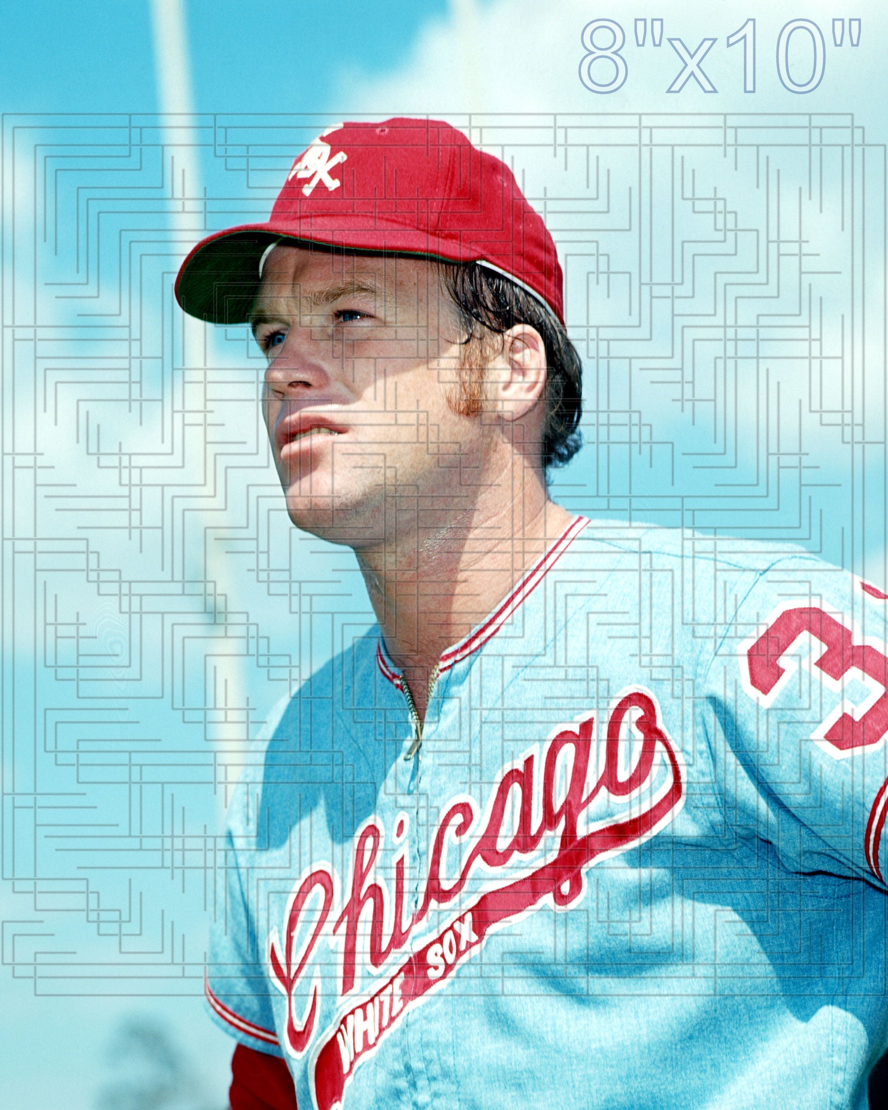 Don Eddy - 1971 Chicago White Sox - pose A - choose a size & style