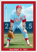 Don Eddy - 1971 Chicago White Sox - pose B - choose a size & style