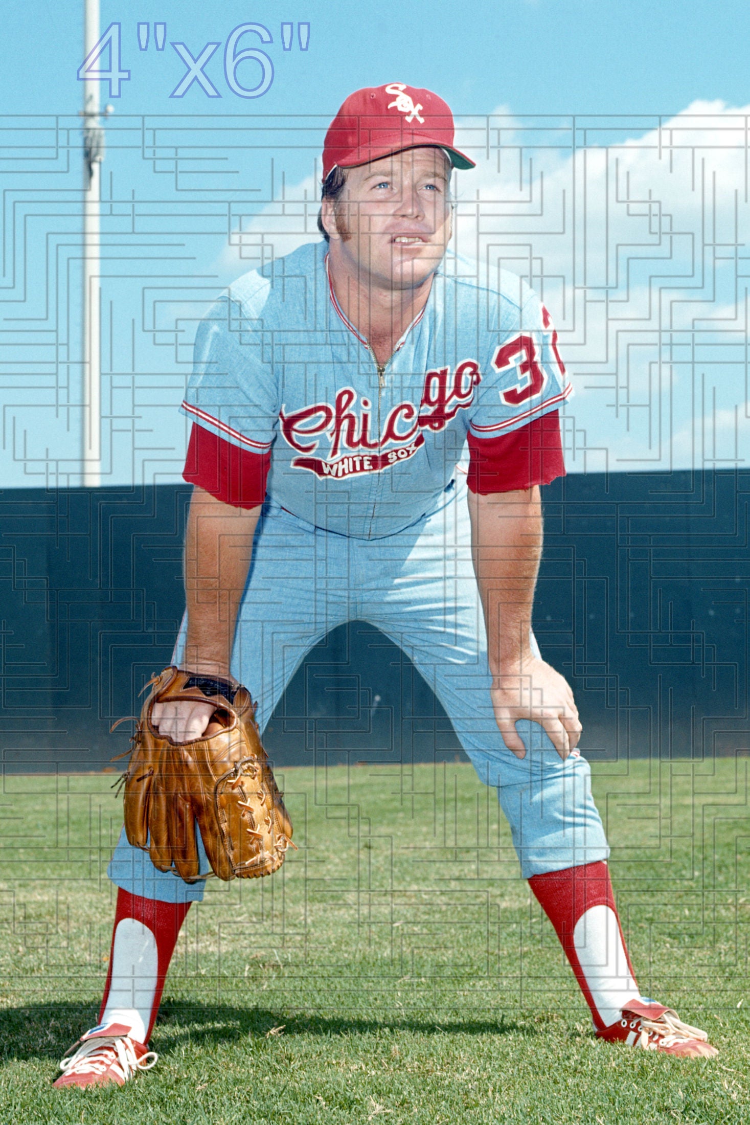 Don Eddy - 1971 Chicago White Sox - pose B - choose a size & style