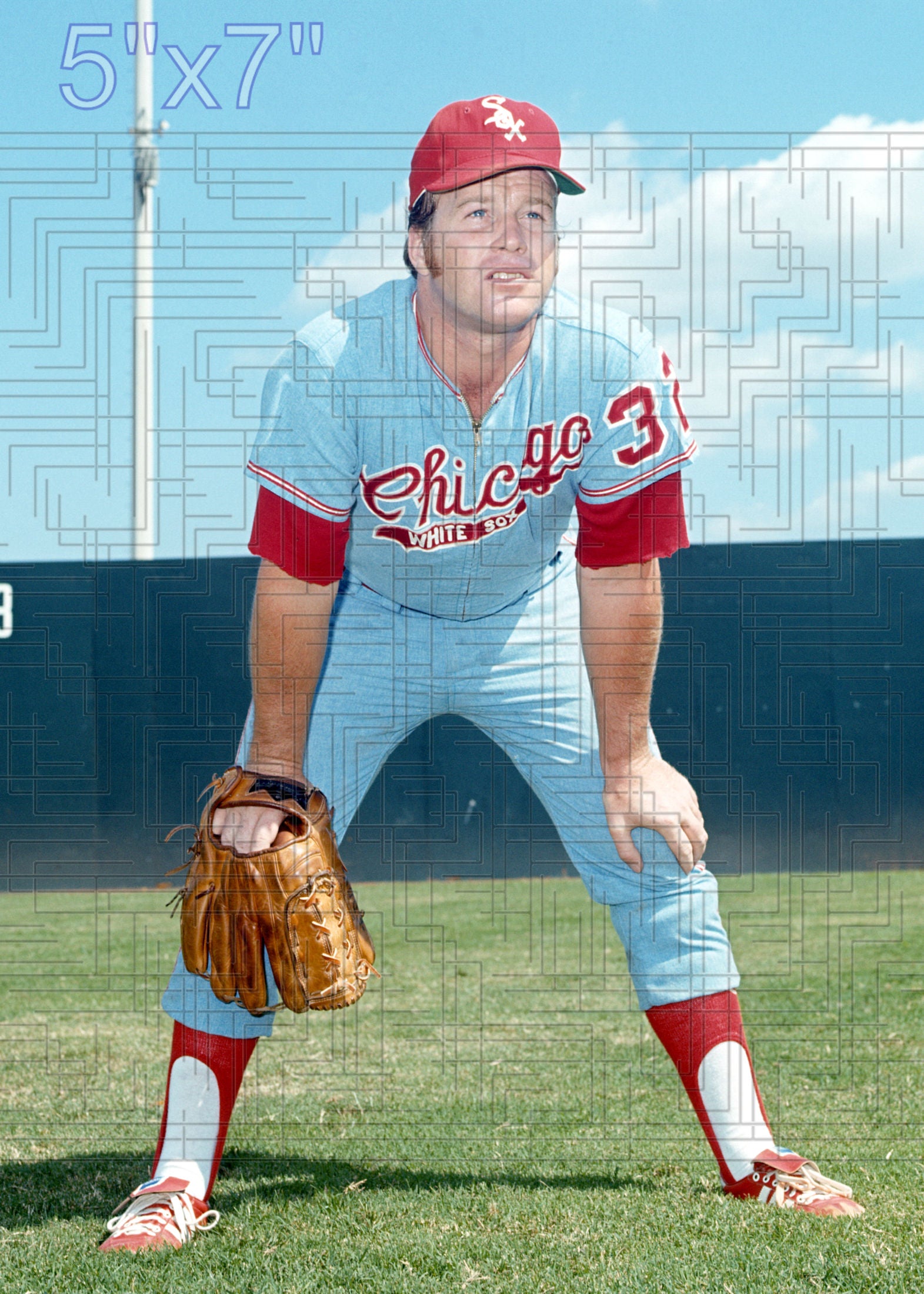 Don Eddy - 1971 Chicago White Sox - pose B - choose a size & style