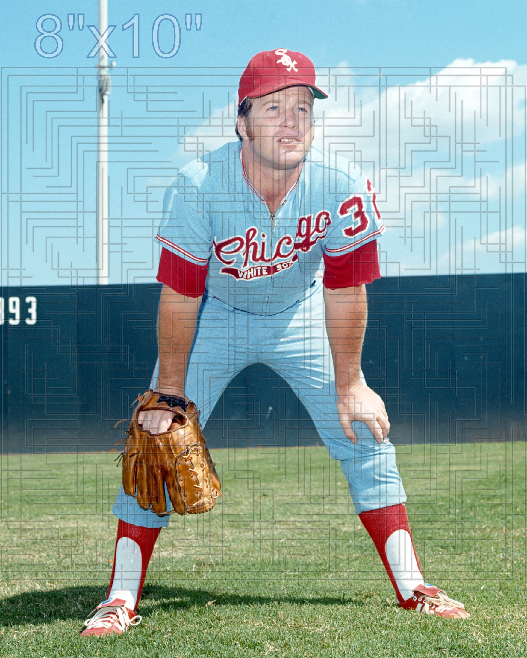 Don Eddy - 1971 Chicago White Sox - pose B - choose a size & style
