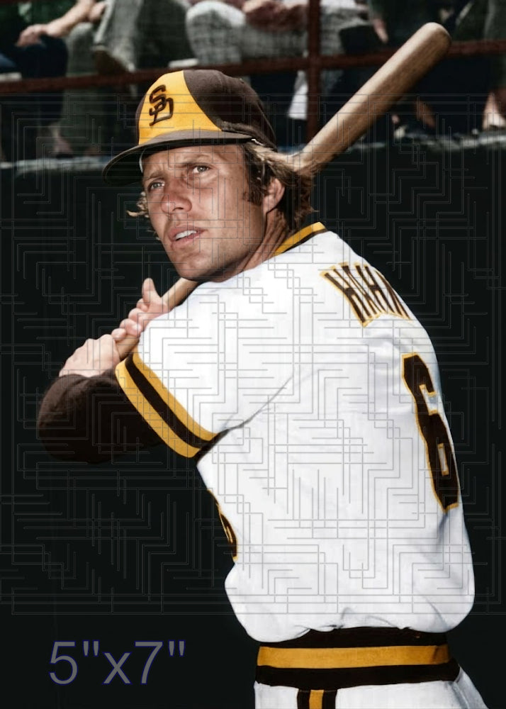 Don Hahn - 1975 San Diego Padres - choose a size & style