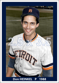 Don Heinkel - 1988 Detroit Tigers - choose a size & style