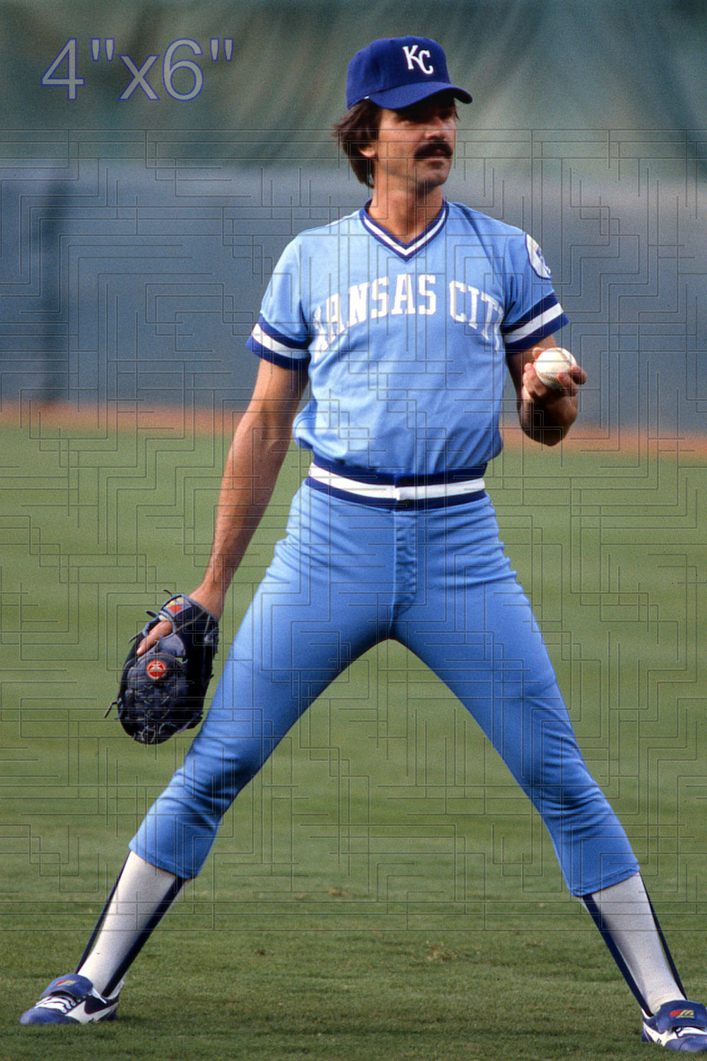 Don Hood - 1982 Kansas City Royals - choose a size & style