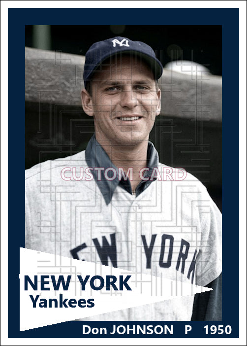 Don Johnson - 1950 New York Yankees - choose a size & style