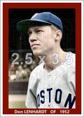 Don Lenhardt - 1952 Boston Red Sox - choose a size & style