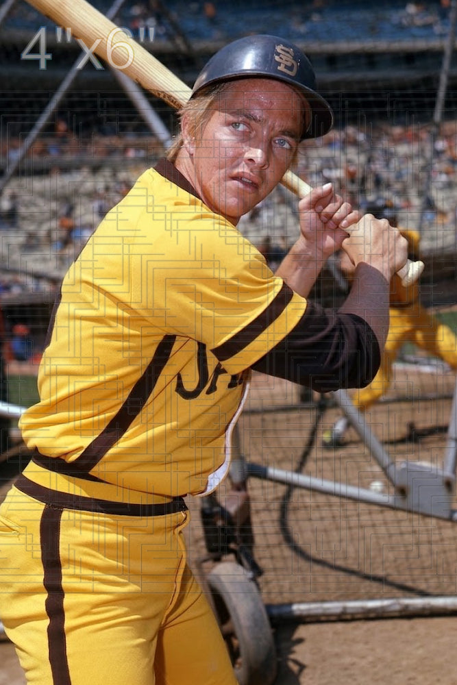Don Mason - 1972 San Diego Padres - choose a size & style