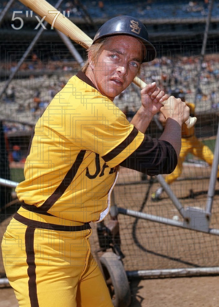 Don Mason - 1972 San Diego Padres - choose a size & style