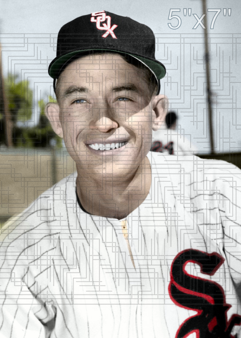 Don Nicholas - 1952 Chicago White Sox - choose a size & style