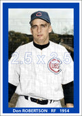 Don Robertson - 1954 Chicago Cubs - choose a size & style