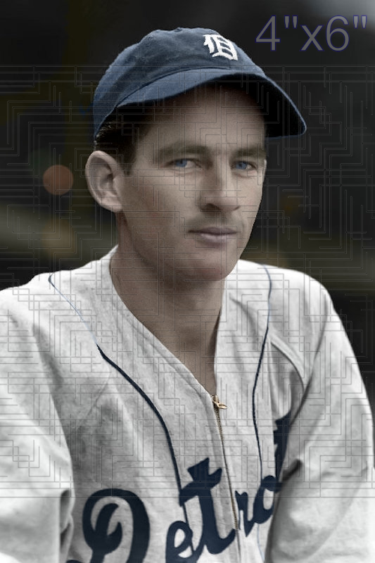 Don Ross - 1938 Detroit Tigers - choose a size & style