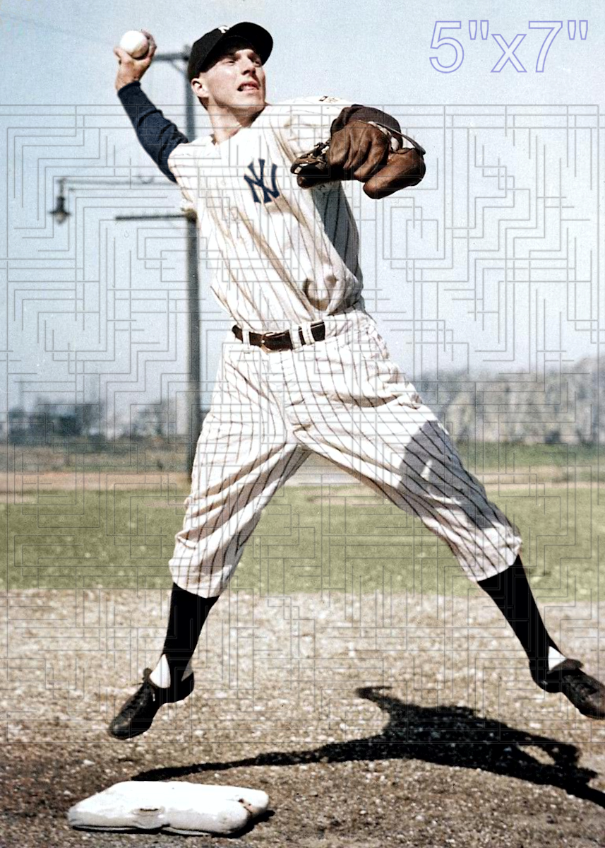 Don Savage - 1944 New York Yankees - pose A - choose a size & style