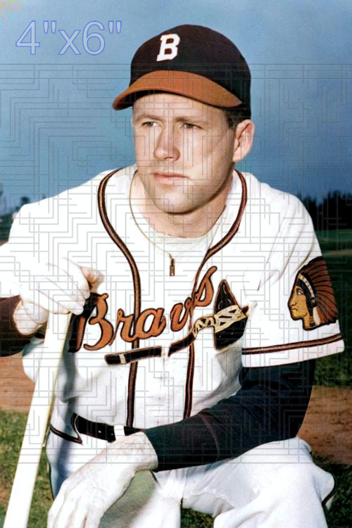 Don Thompson - 1949 Boston Braves - choose a size & style