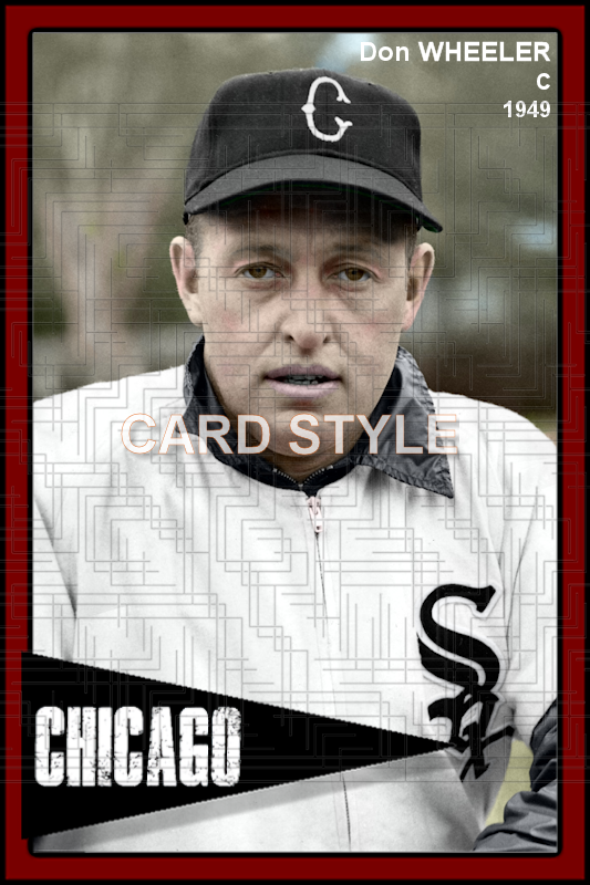 Don Wheeler - 1949 Chicago White Sox - choose a size & style