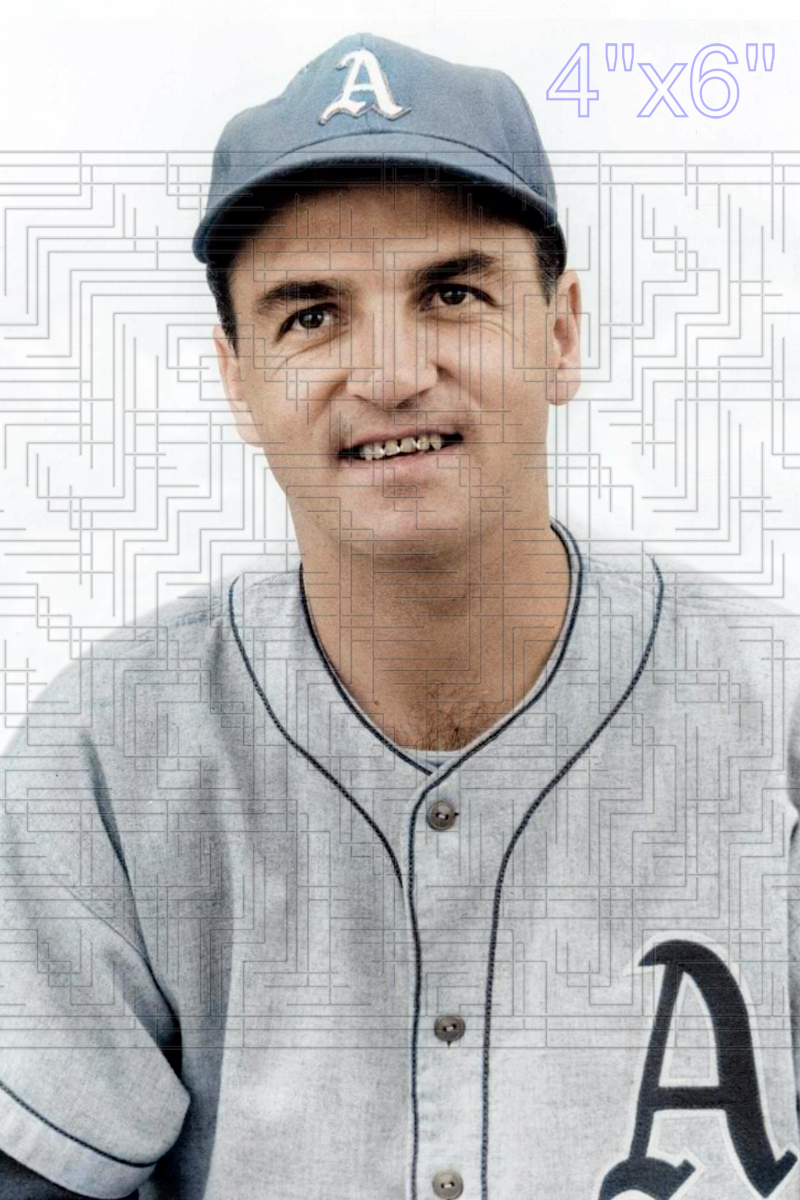 Don White - 1948 Philadelphia Athletics - choose a size & style