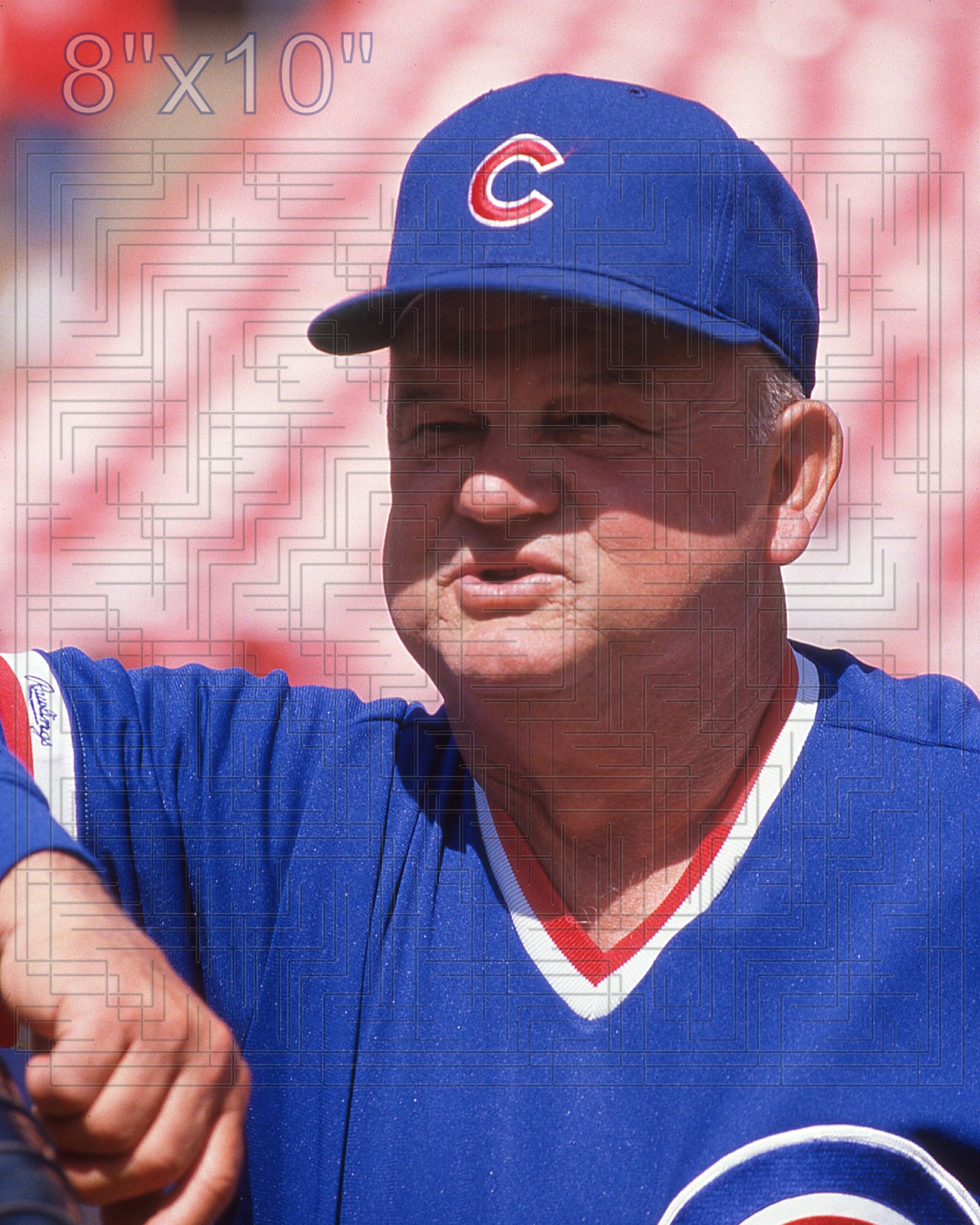 Don Zimmer - 1991 Chicago Cubs - choose a size & style