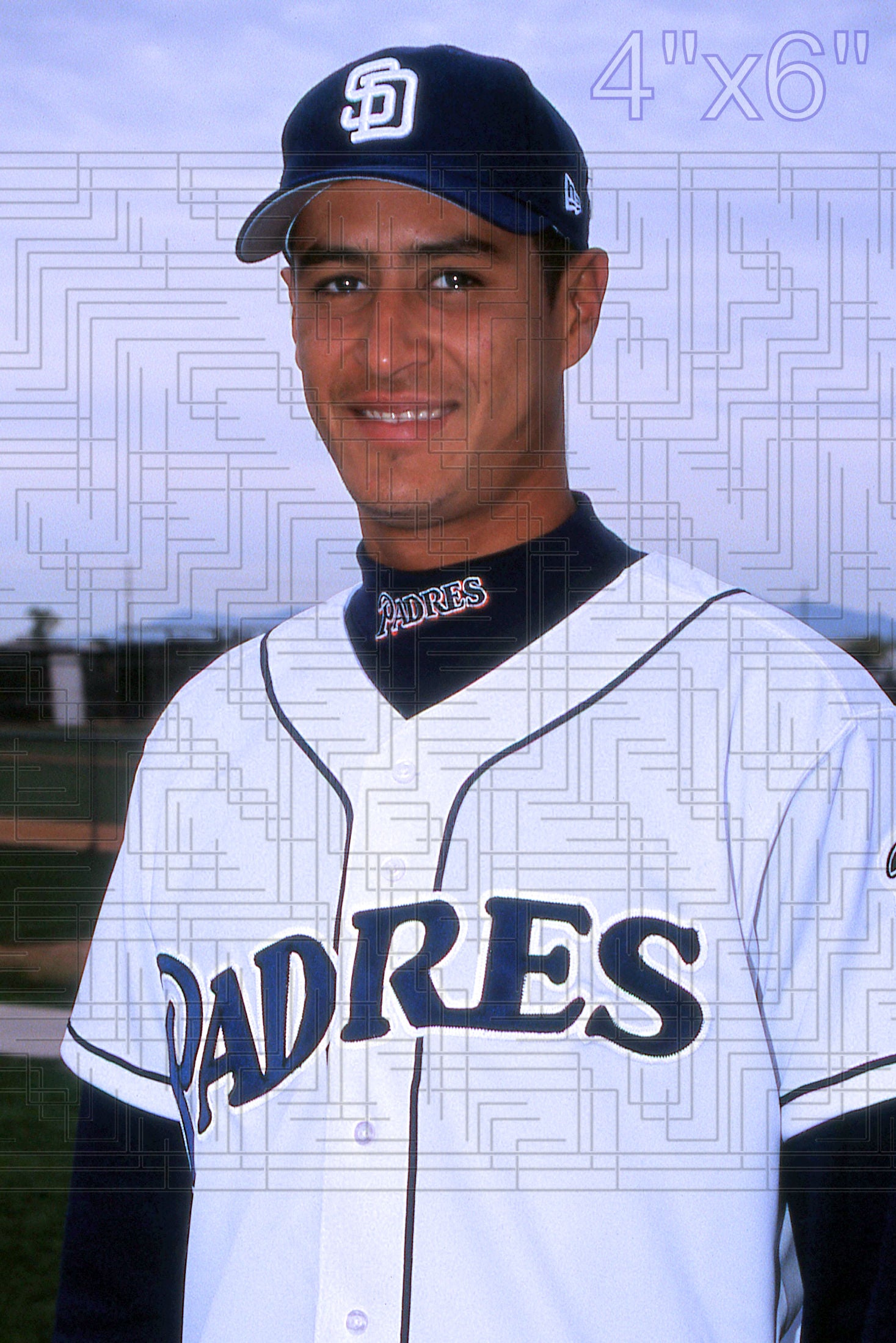 Donaldo Mendez - 2001 San Diego Padres - choose a size & style