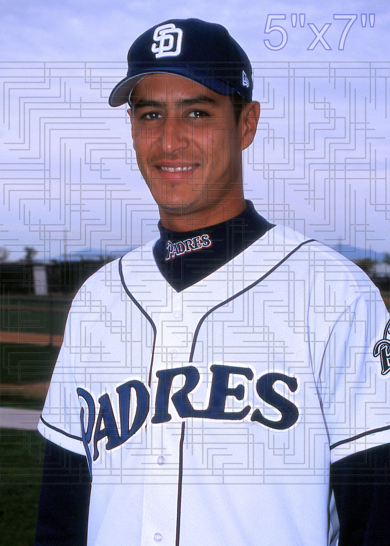 Donaldo Mendez - 2001 San Diego Padres - choose a size & style