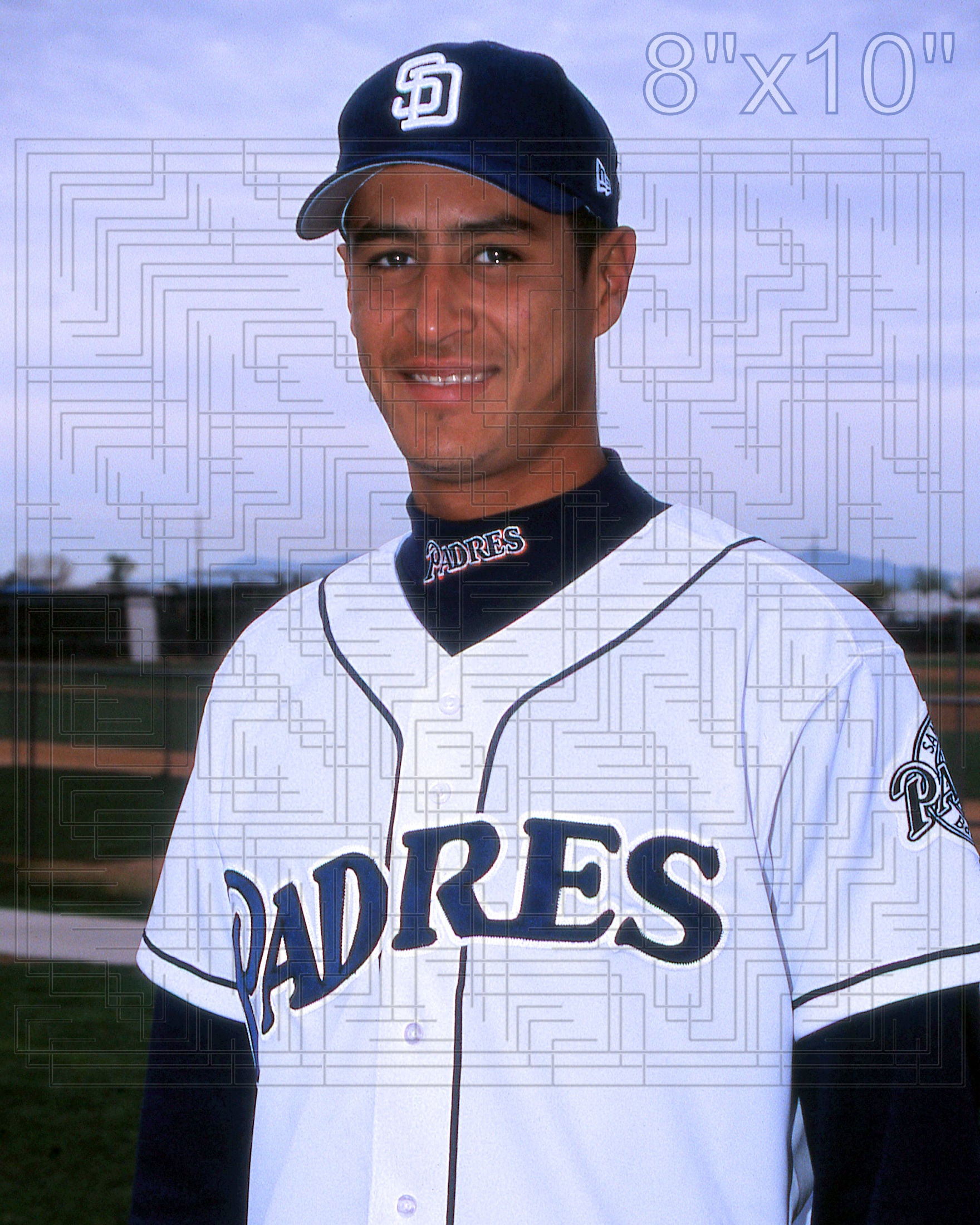 Donaldo Mendez - 2001 San Diego Padres - choose a size & style