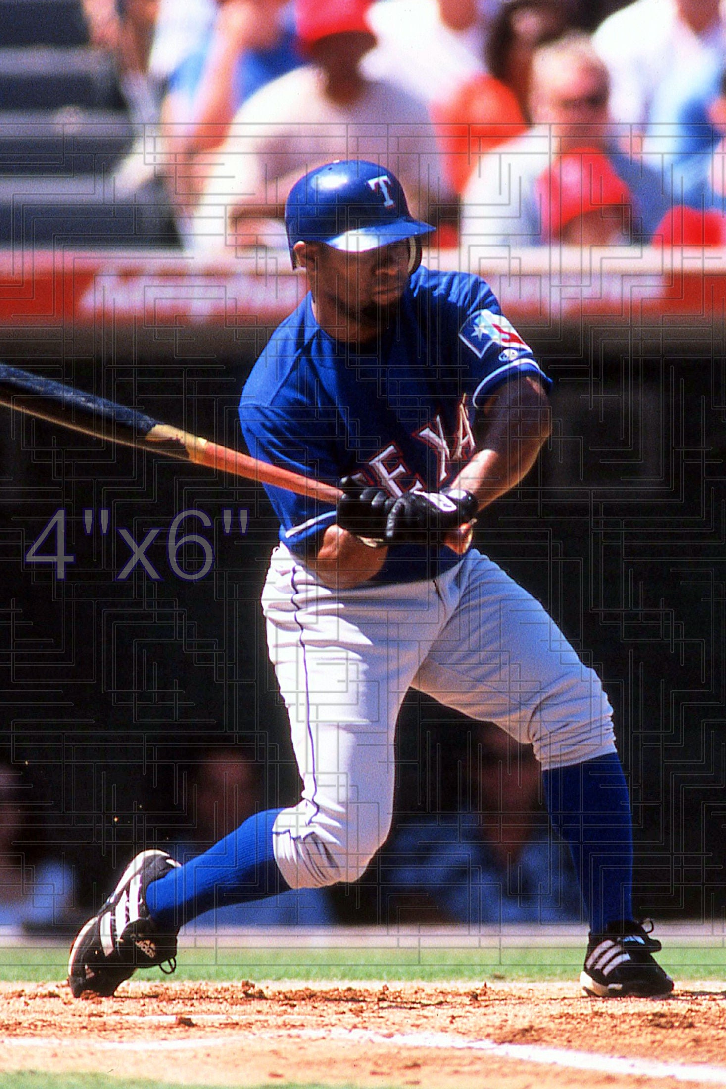 Donnie Sadler - 2002 Texas Rangers - choose a size & style