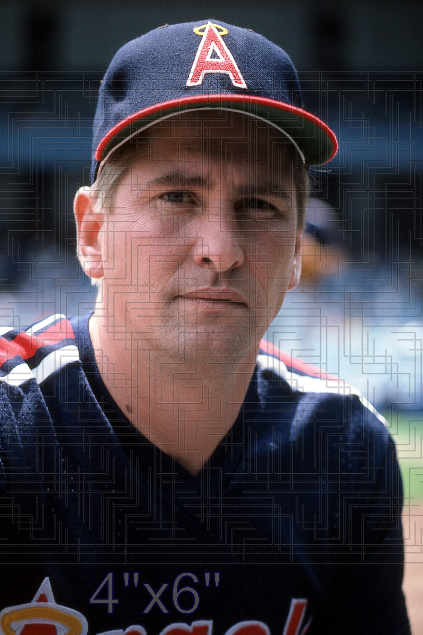 Doug Corbett - 1986 California Angels - choose a size & style