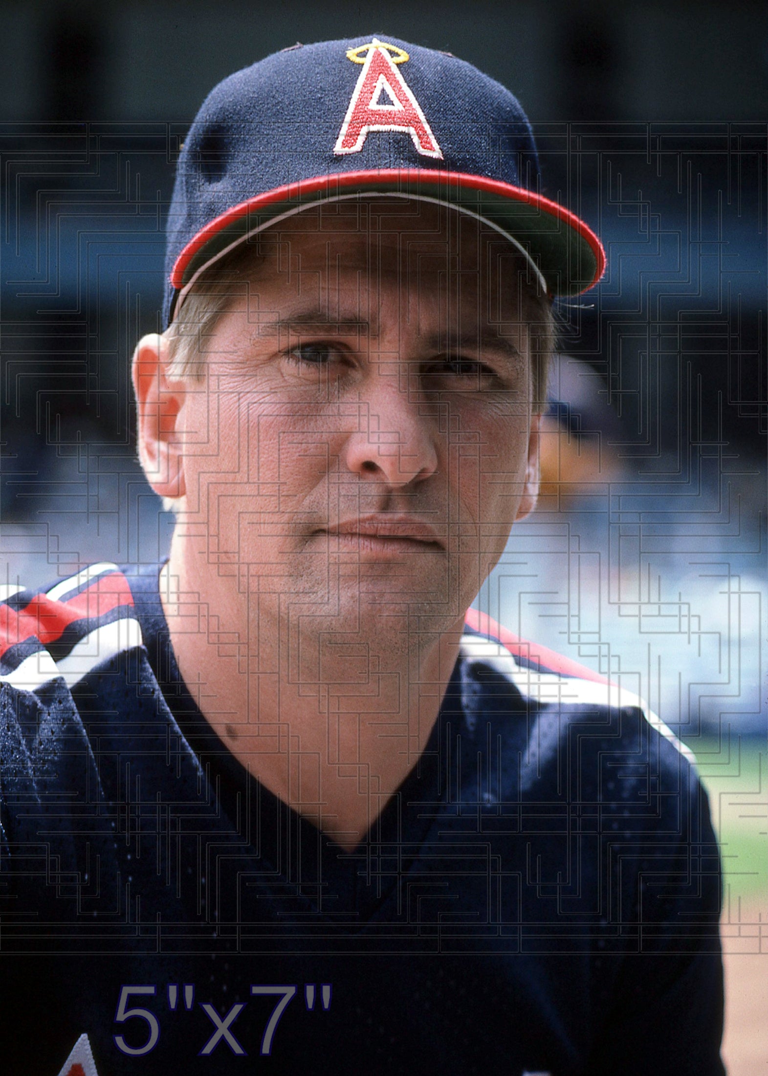 Doug Corbett - 1986 California Angels - choose a size & style