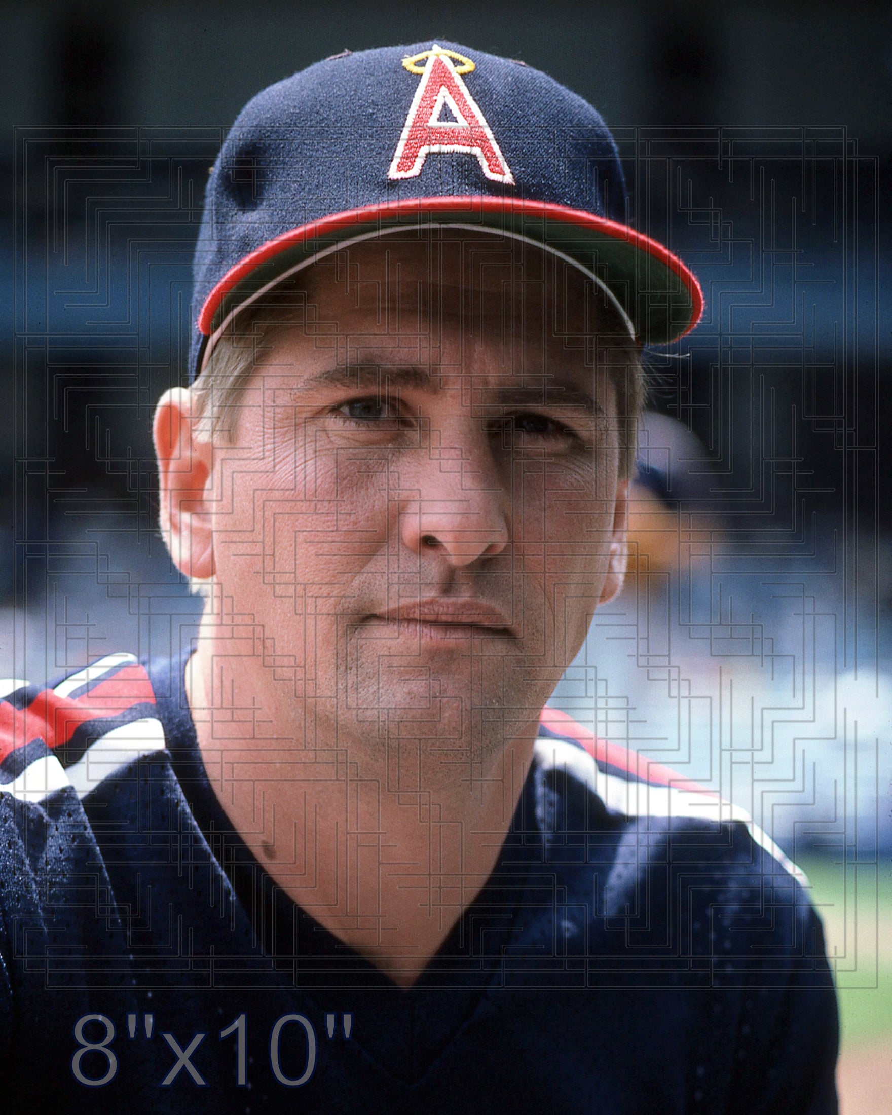 Doug Corbett - 1986 California Angels - choose a size & style