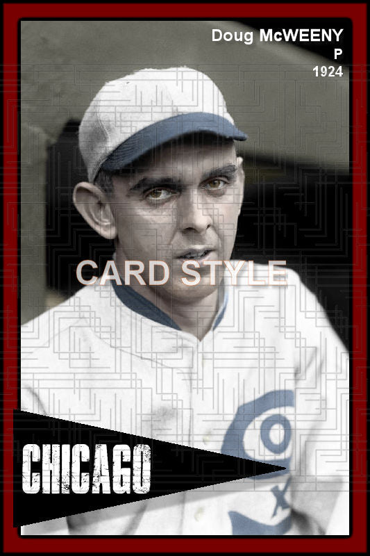 Doug McWeeny - 1924 Chicago White Sox - choose a size & style