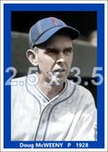 Doug McWeeny - 1928 Brooklyn Robins - choose a size & style