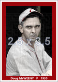 Doug McWeeny - 1930 Cincinnati Reds - choose a size & style