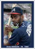 Drew Denson - 1989 Atlanta Braves - choose a size & style