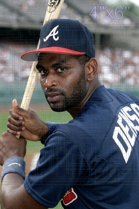 Drew Denson - 1989 Atlanta Braves - choose a size & style