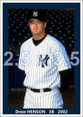 Drew Henson - 2002 New York Yankees - choose a size & style