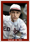 Dud Lee - 1925 Boston Red Sox - choose a size & style