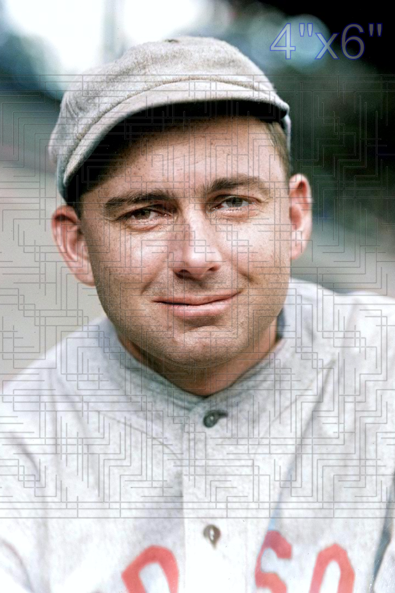 Duffy Lewis - 1915 Boston Red Sox - choose a size & style