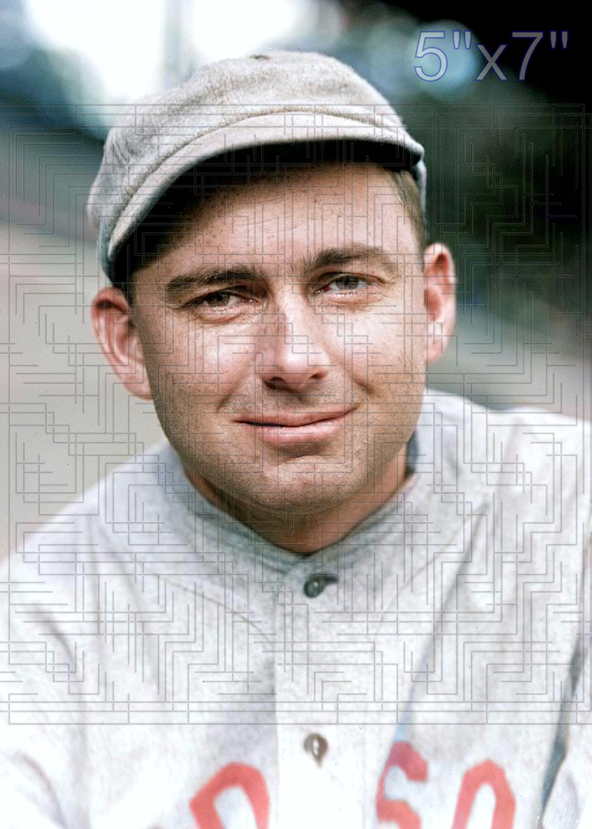 Duffy Lewis - 1915 Boston Red Sox - choose a size & style