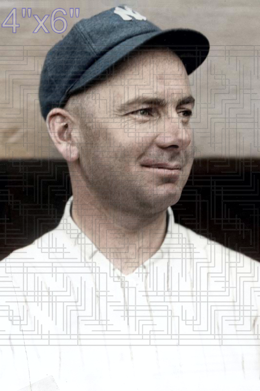 Duffy Lewis - 1920 New York Yankees - choose a size & style
