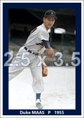Duke Maas - 1955 Detroit Tigers - choose a size & style