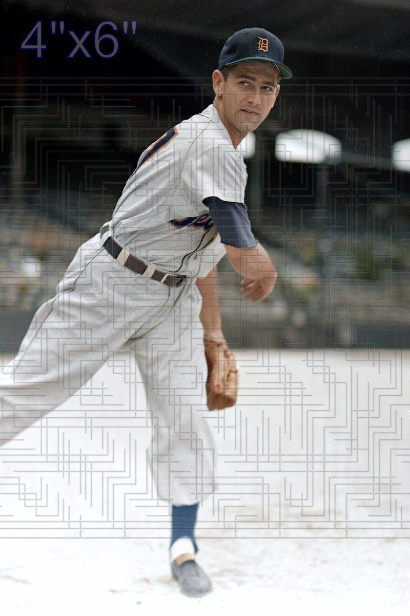 Duke Maas - 1955 Detroit Tigers - choose a size & style