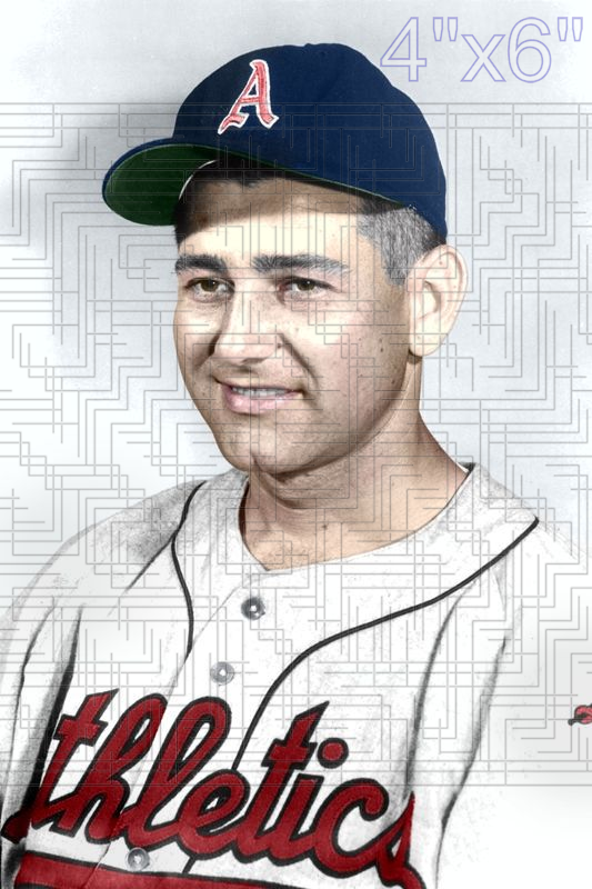 Duke Maas - 1958 Kansas City Athletics - choose a size & style