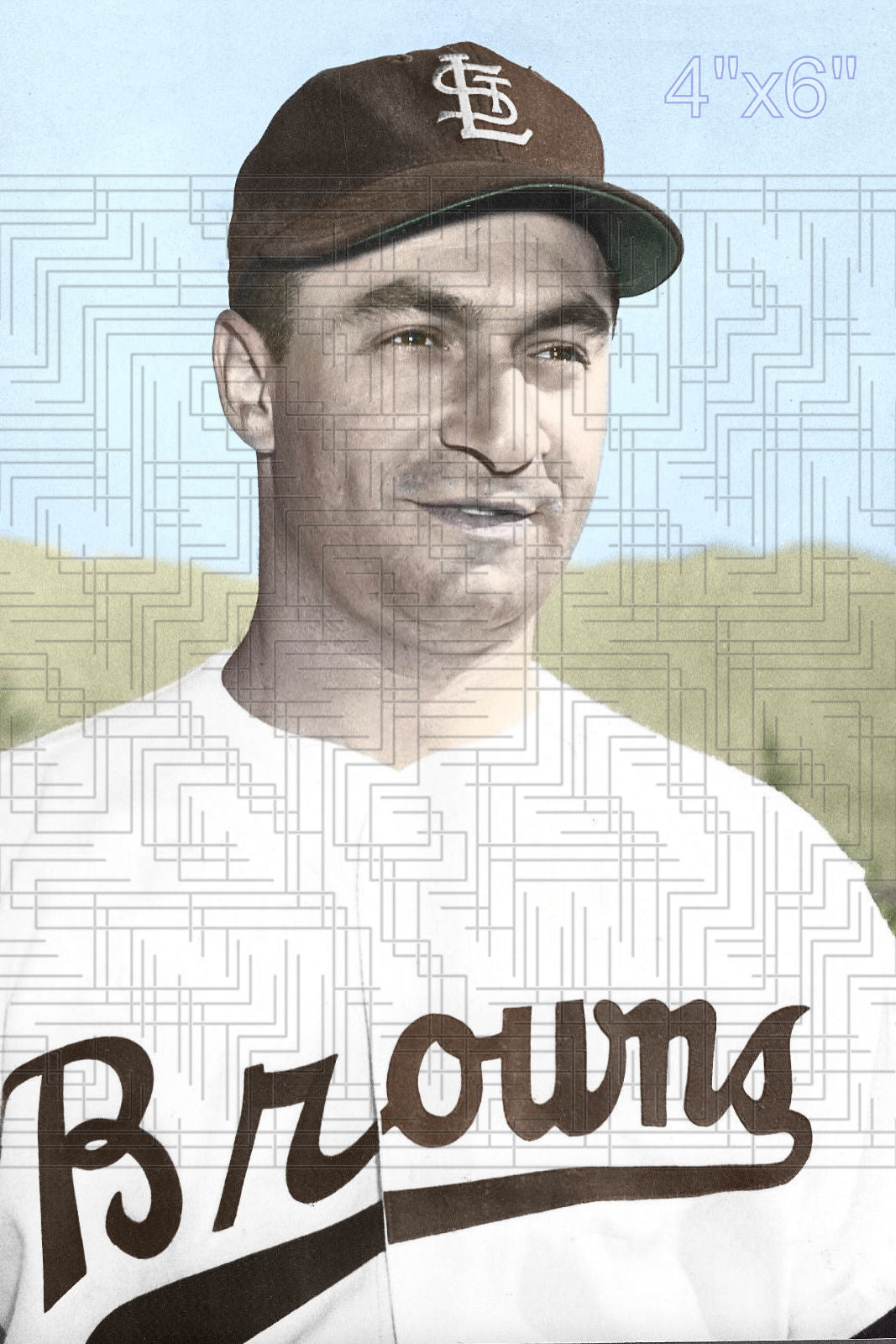 Duke Markell - 1951 St. Louis Browns - choose a size & style