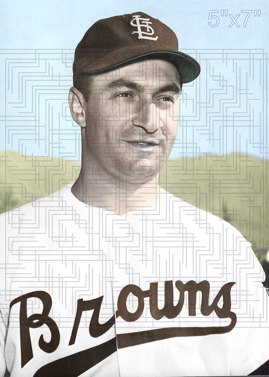 Duke Markell - 1951 St. Louis Browns - choose a size & style