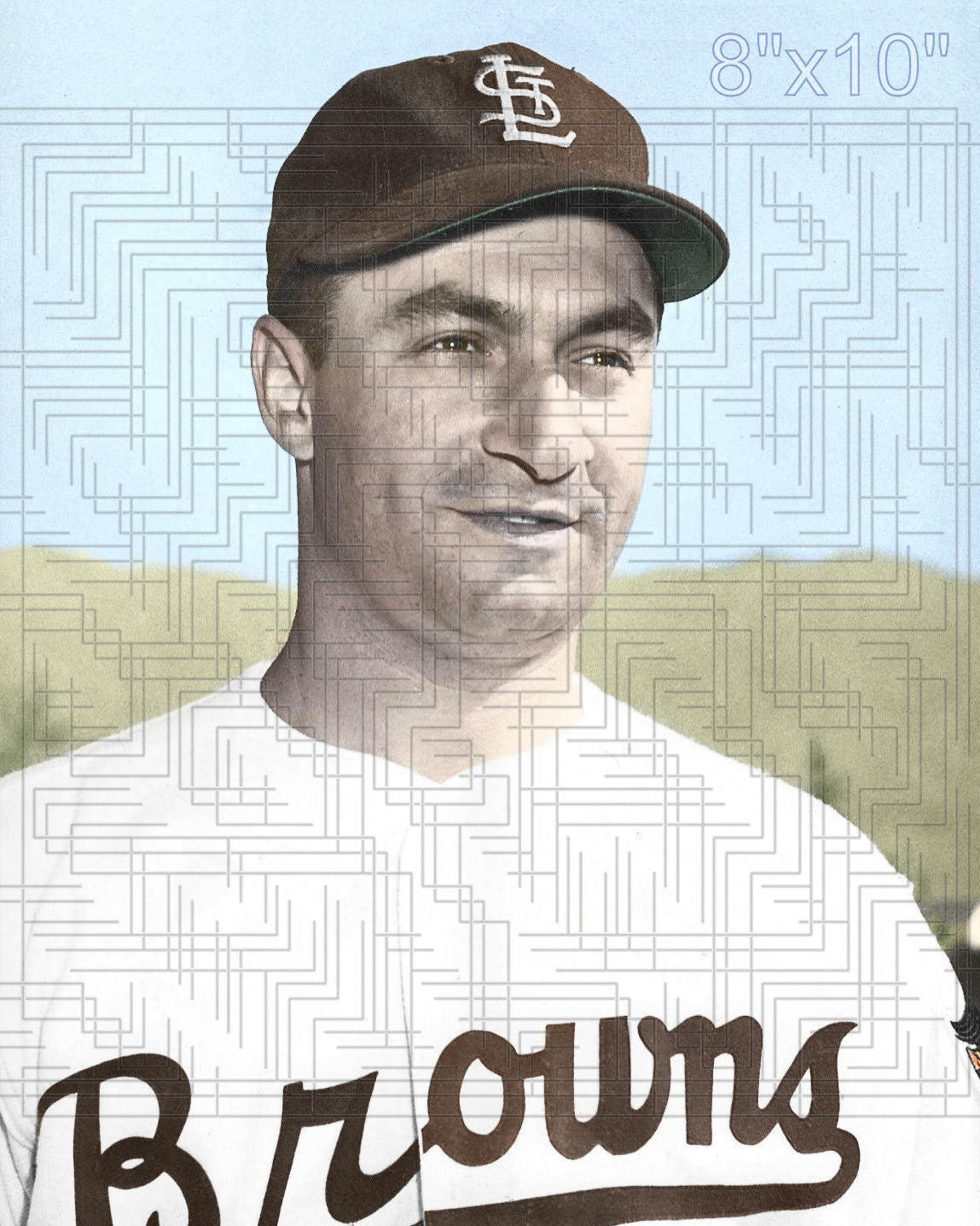 Duke Markell - 1951 St. Louis Browns - choose a size & style