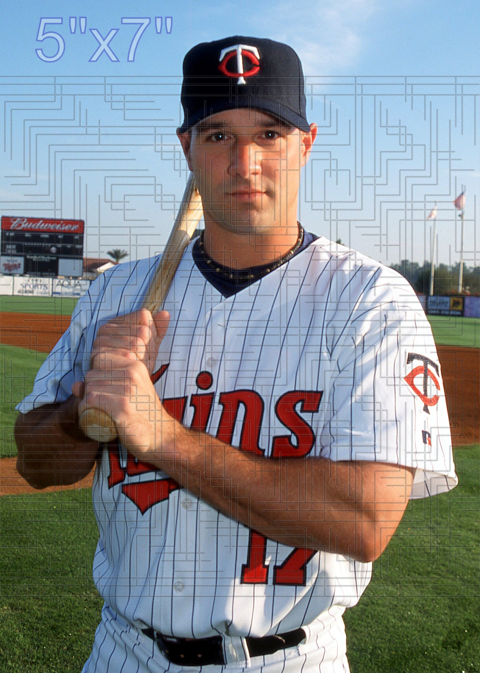 Dustan Mohr - 2002 Minnesota Twins - choose a size & style