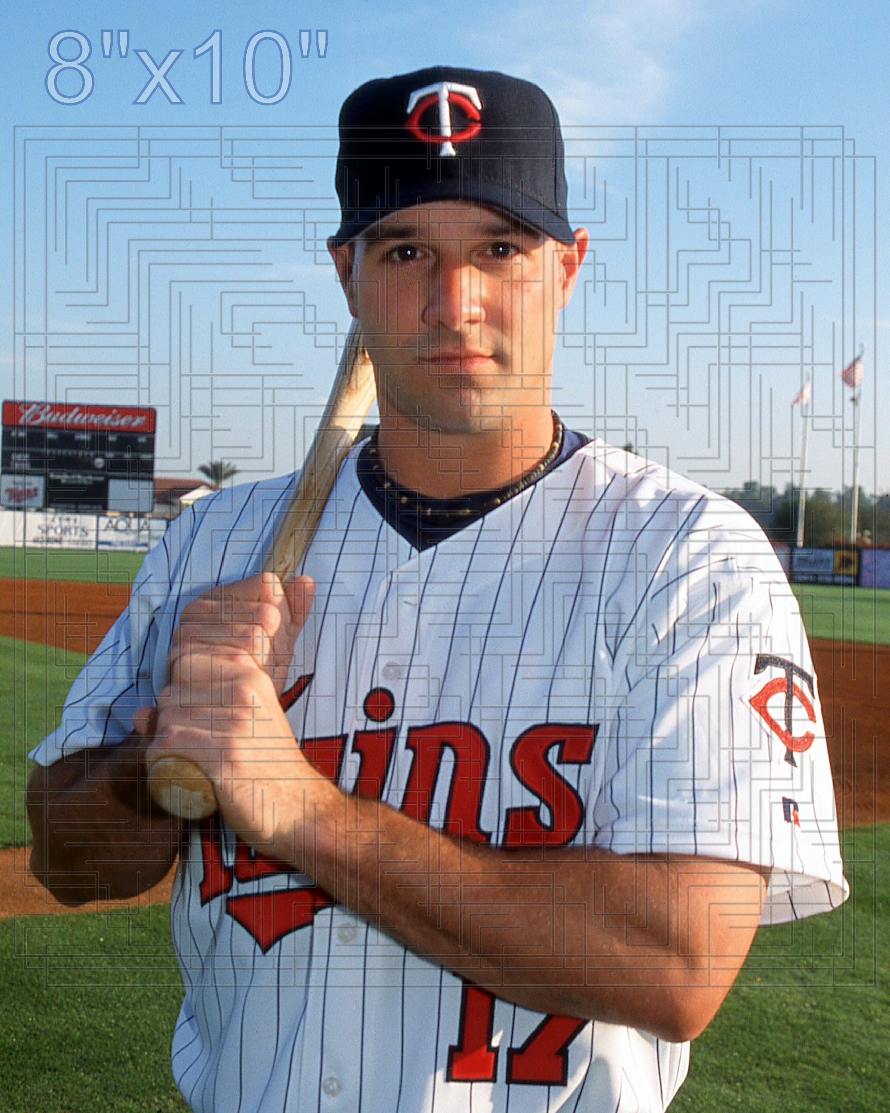 Dustan Mohr - 2002 Minnesota Twins - choose a size & style