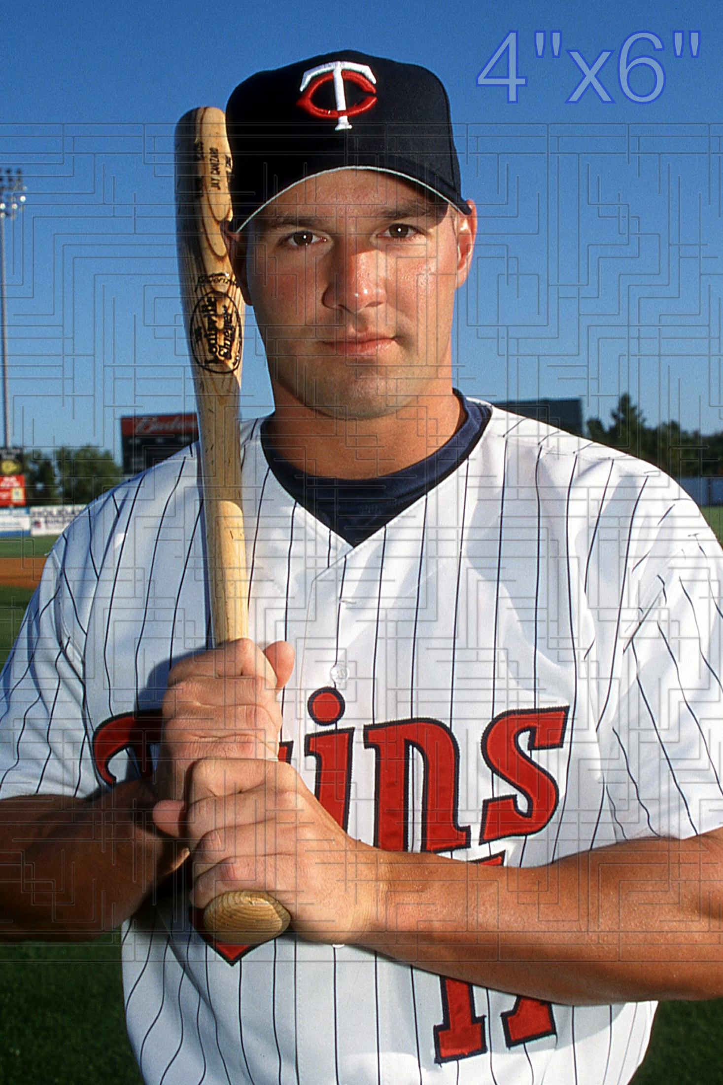 Dustan Mohr - 2003 Minnesota Twins - choose a size & style