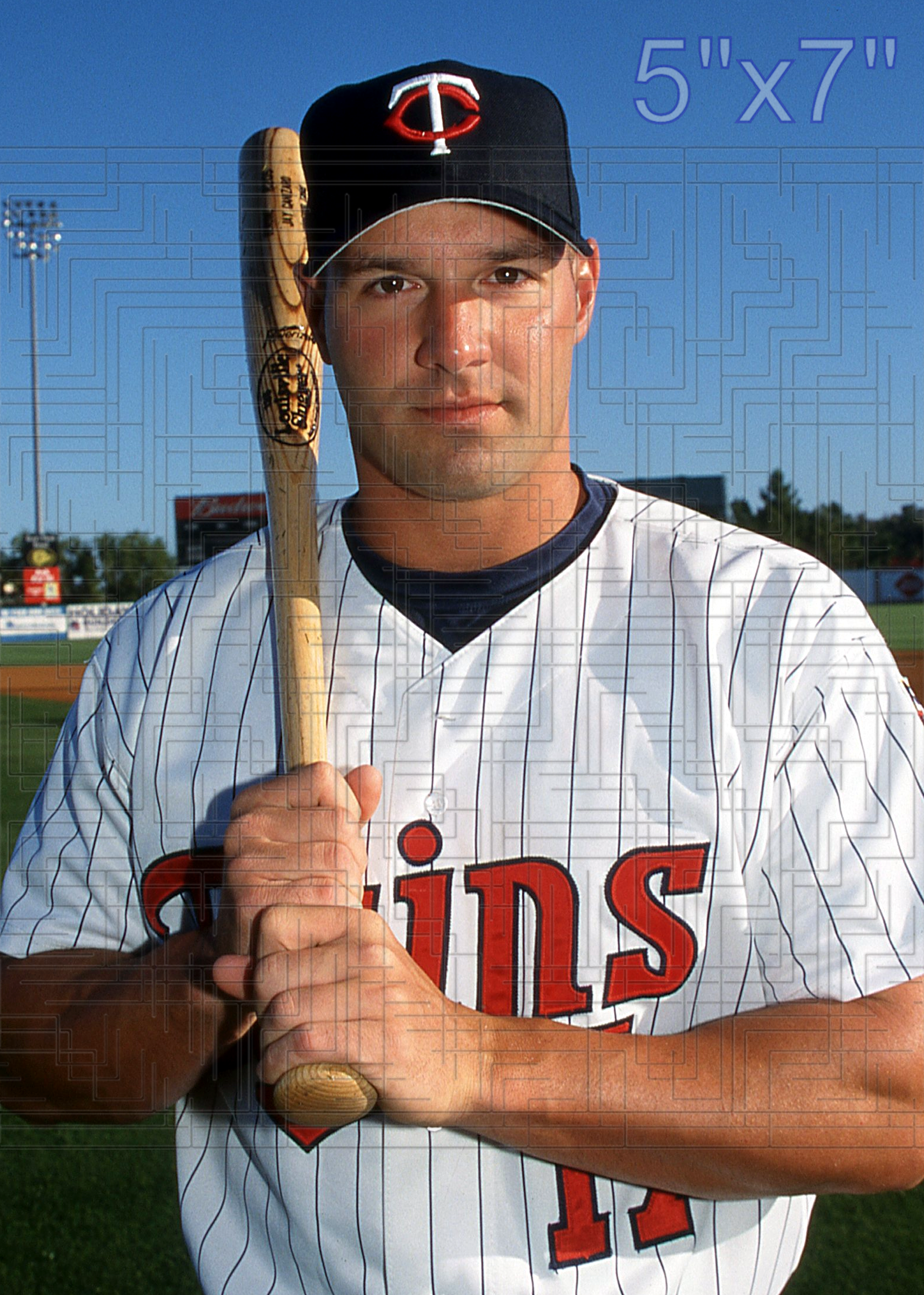 Dustan Mohr - 2003 Minnesota Twins - choose a size & style
